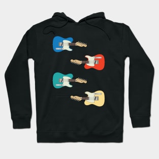 Three Frets T-Style Rosewood Electric Guitar Pack Hoodie